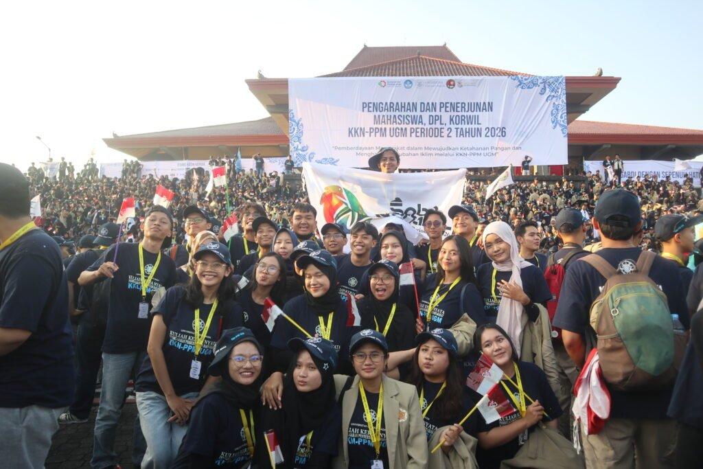 Mahasiswa KKN-PPM UGM di Ganda-ganda